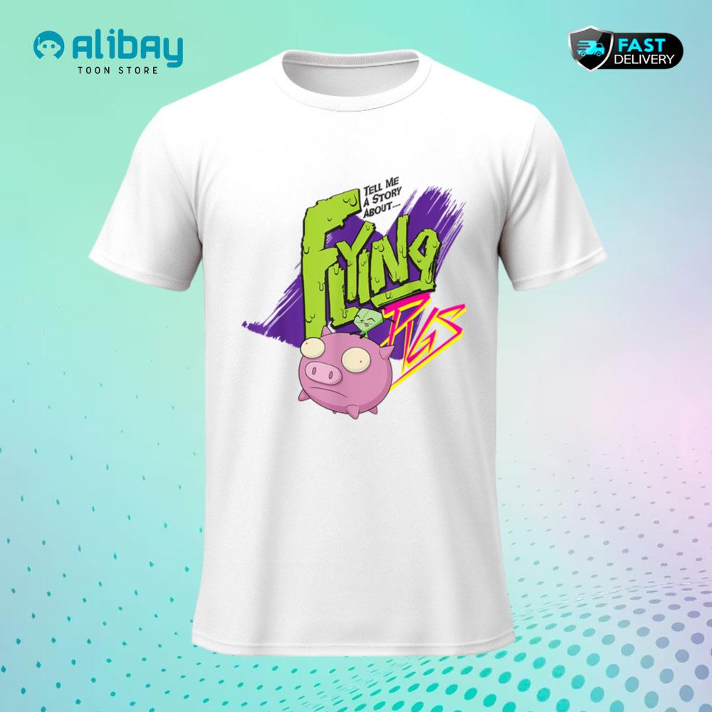 Invader Zim Flying Pigs T-Shirt