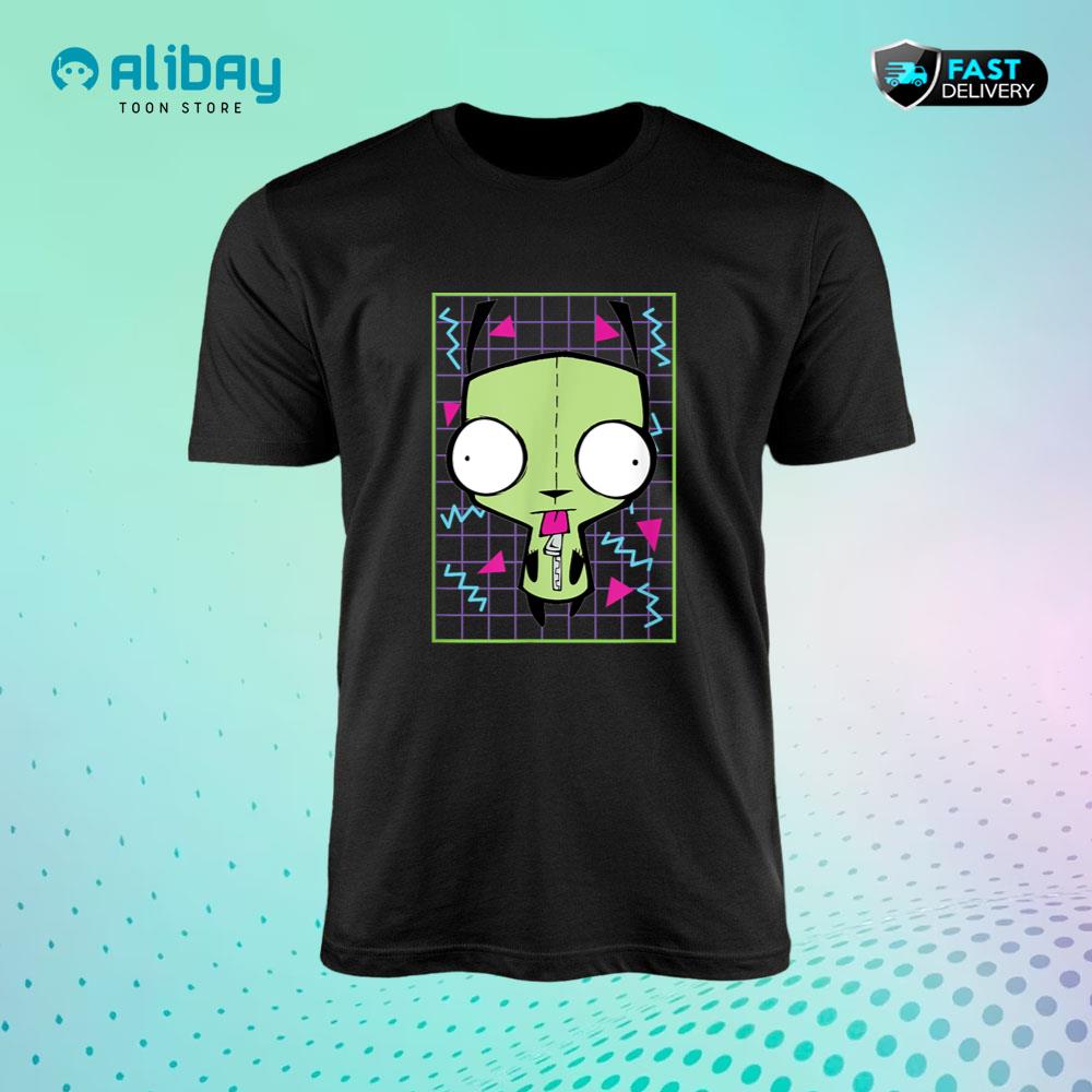 Invader Zim Gir 90s Grid T-Shirt