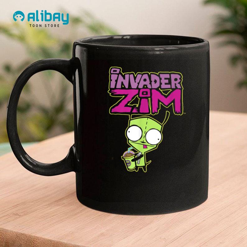 Invader Zim G.I.R Milkshake Foodie Dog Logo Coffee Mug