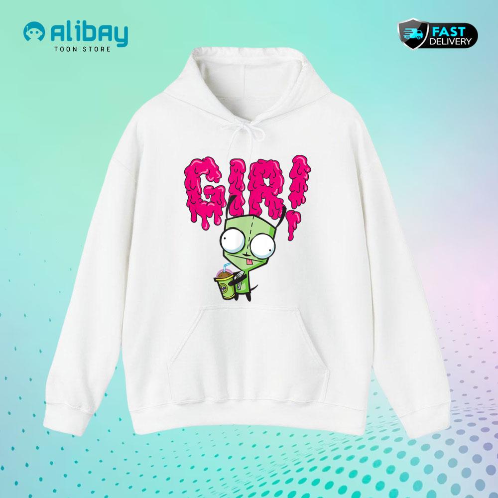 Invader Zim Gir Slime Slush Pullover Hoodie