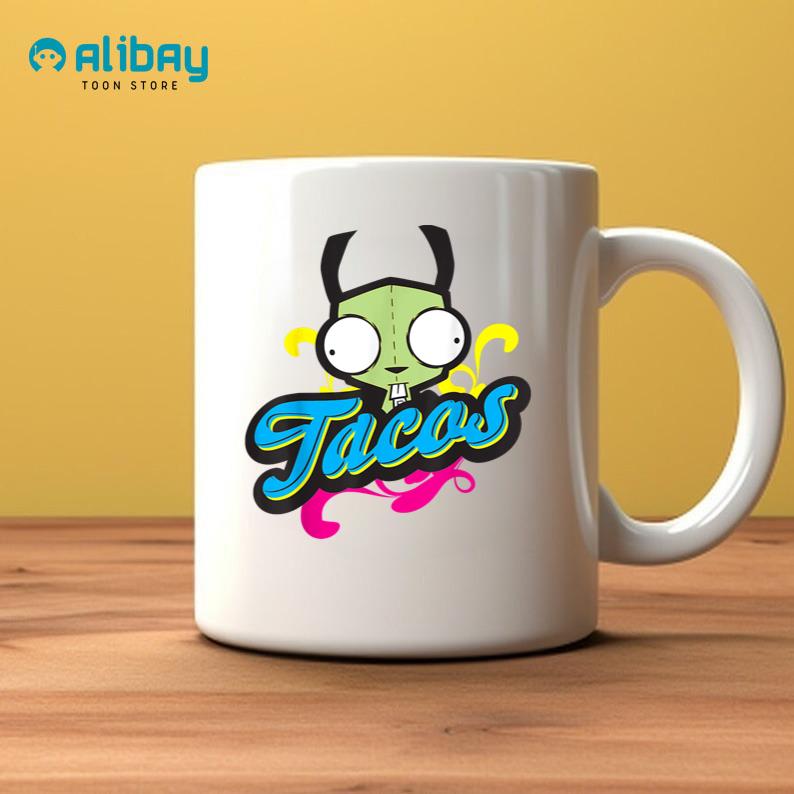 Invader Zim Gir Taco Coffee Mug