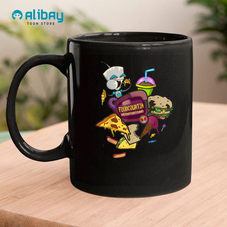 Invader Zim Gir Visit Foodcourtia Coffee Mug