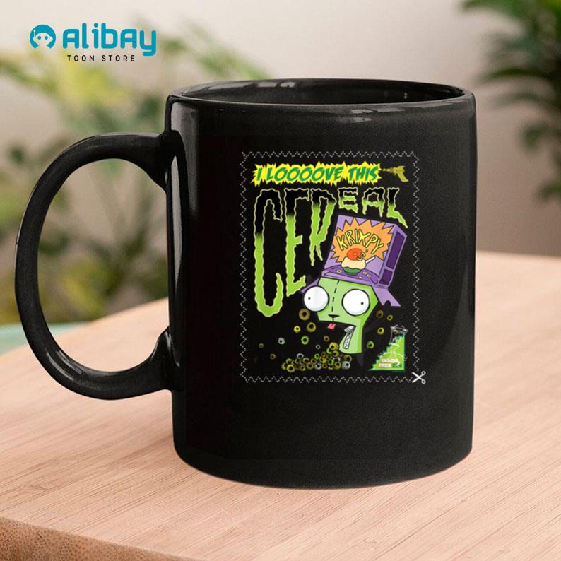 Invader Zim Gir's Krixpy Cereal Coffee Mug