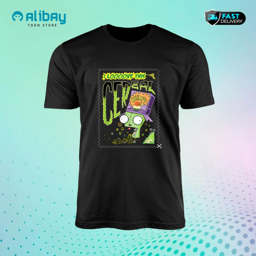 Invader Zim Gir's Krixpy Cereal T-Shirt