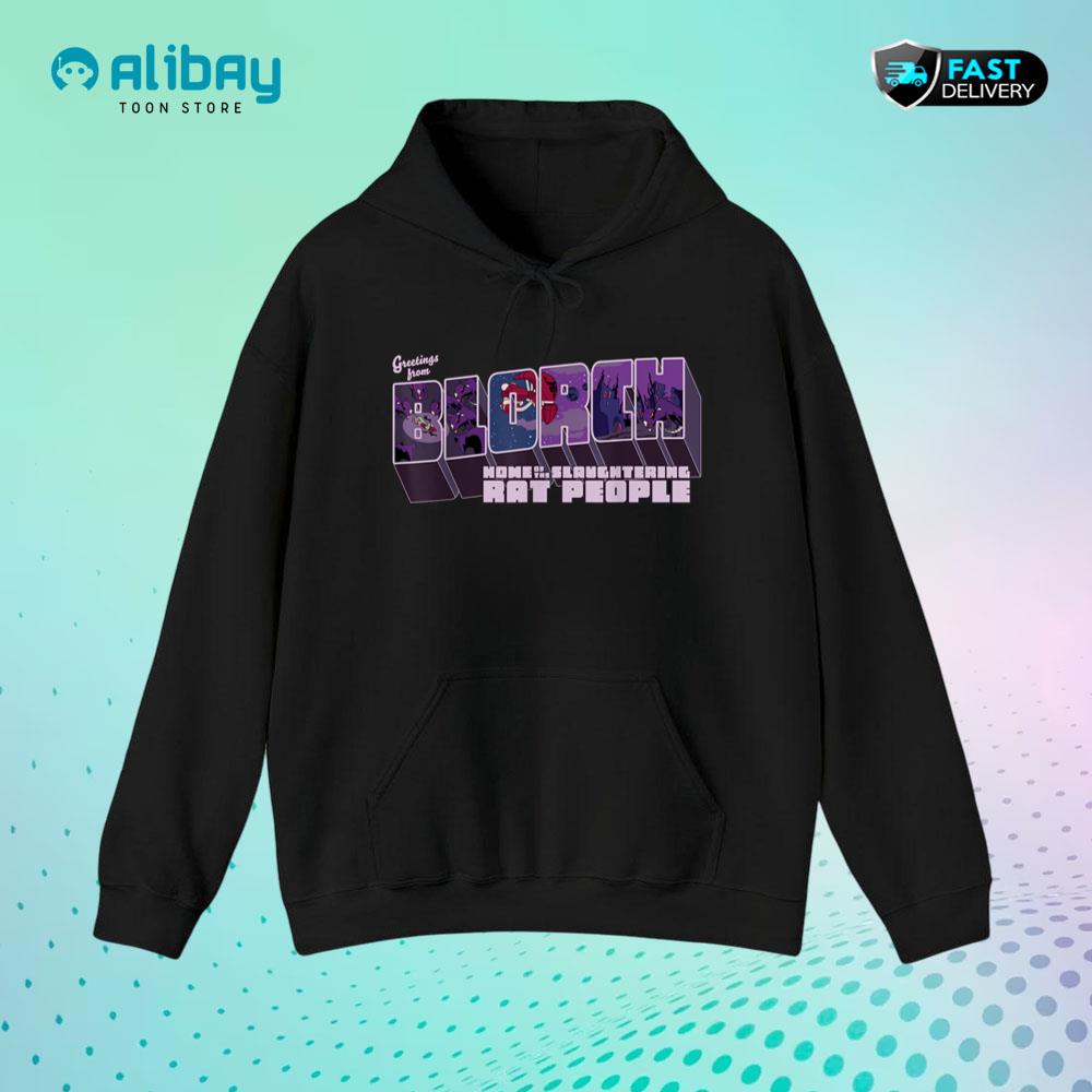 Invader Zim Greetings From Blorch Pullover Hoodie