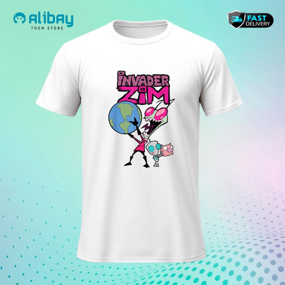 Invader Zim Holding World T-Shirt