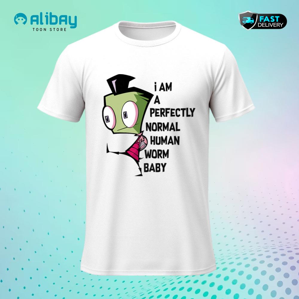 Invader Zim I Am Perfectly Normal Human Worm Baby T-Shirt