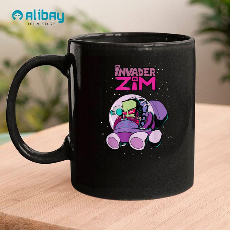 Invader Zim Rocket Ship Coffee Mug