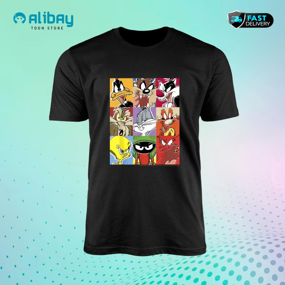 Looney Tunes Character Box Up T-Shirt