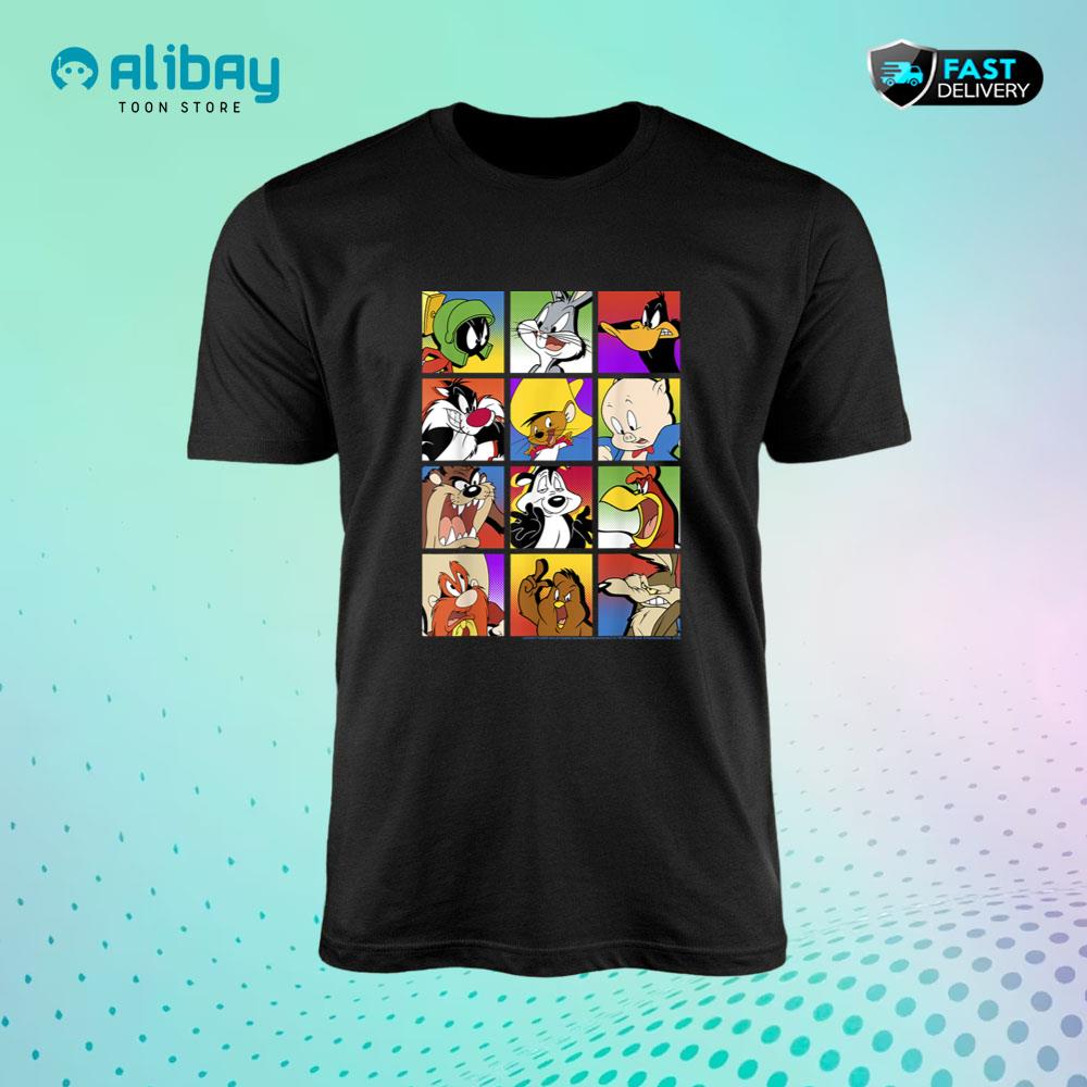 Looney Tunes Group Shot Box Up T-Shirt