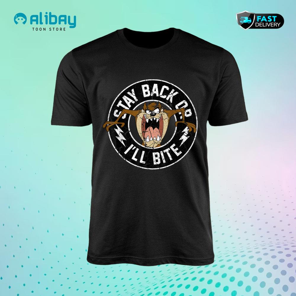 Looney Tunes Taz Stay Back Or I'll Bite T-Shirt