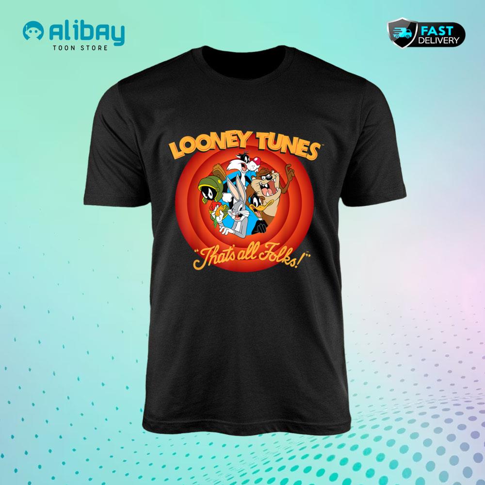 Looney Tunes That's all Folks T-Shirt