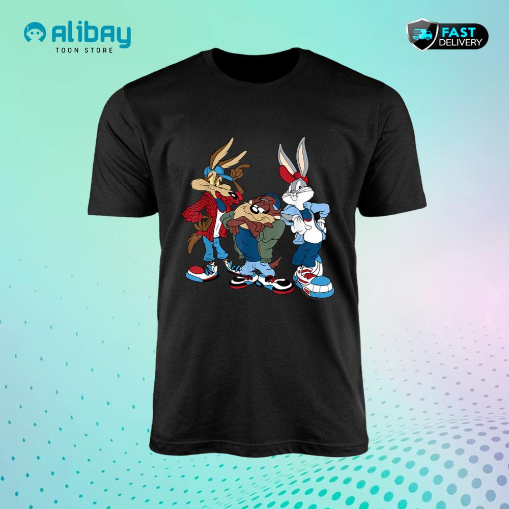 Looney Tunes Wiley, Bugs, Taz T-Shirt