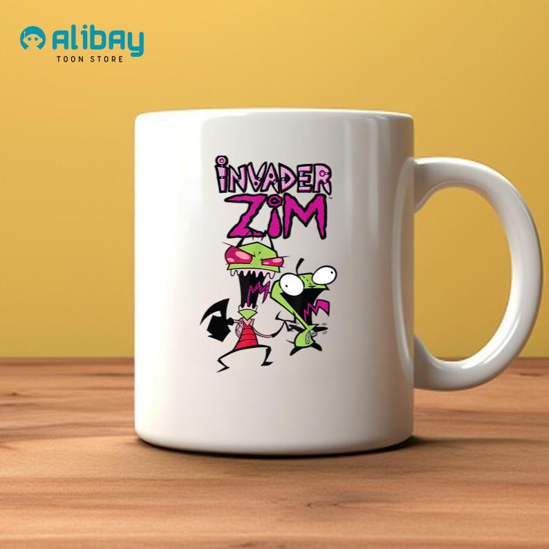 Nickelodeon Invader Zim and Gir Coffee Mug