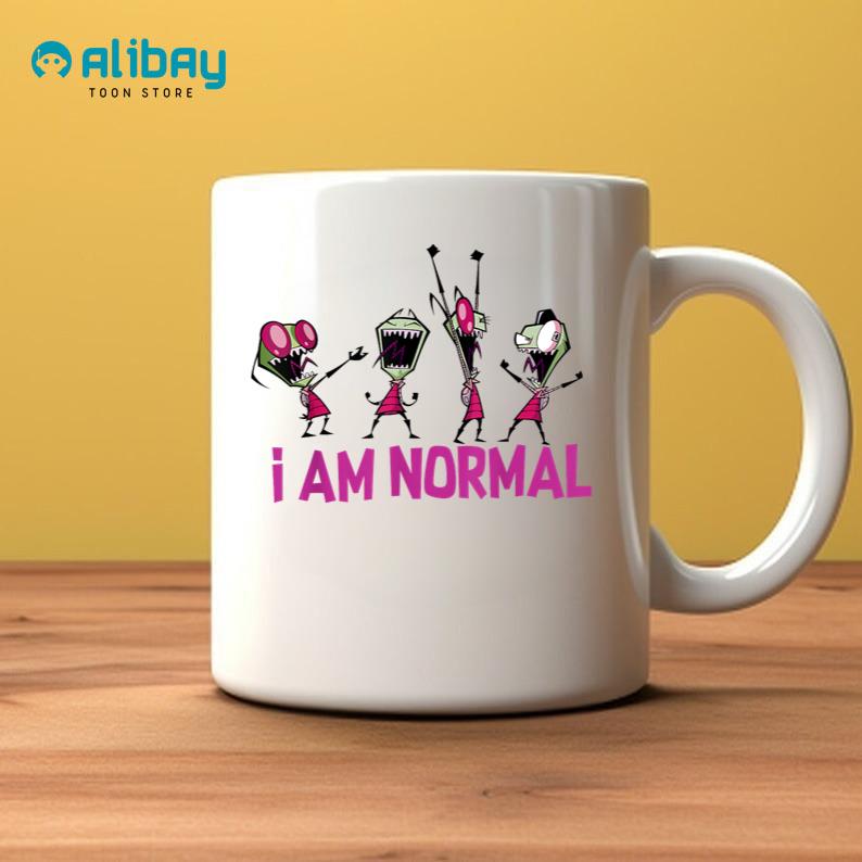 Nickelodeon Invader Zim I Am Normal Dance Coffee Mug