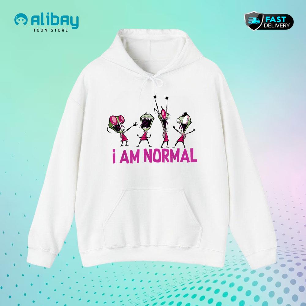 Nickelodeon Invader Zim I Am Normal Dance Pullover Hoodie