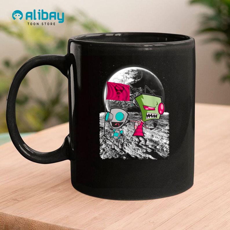 Nickelodeon Invader Zim Man on the Moon Coffee Mug