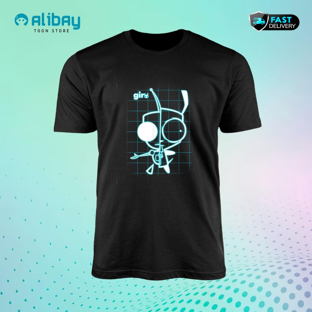 Nickelodeon Invader Zim X-Ray Schematic GIR T-Shirt