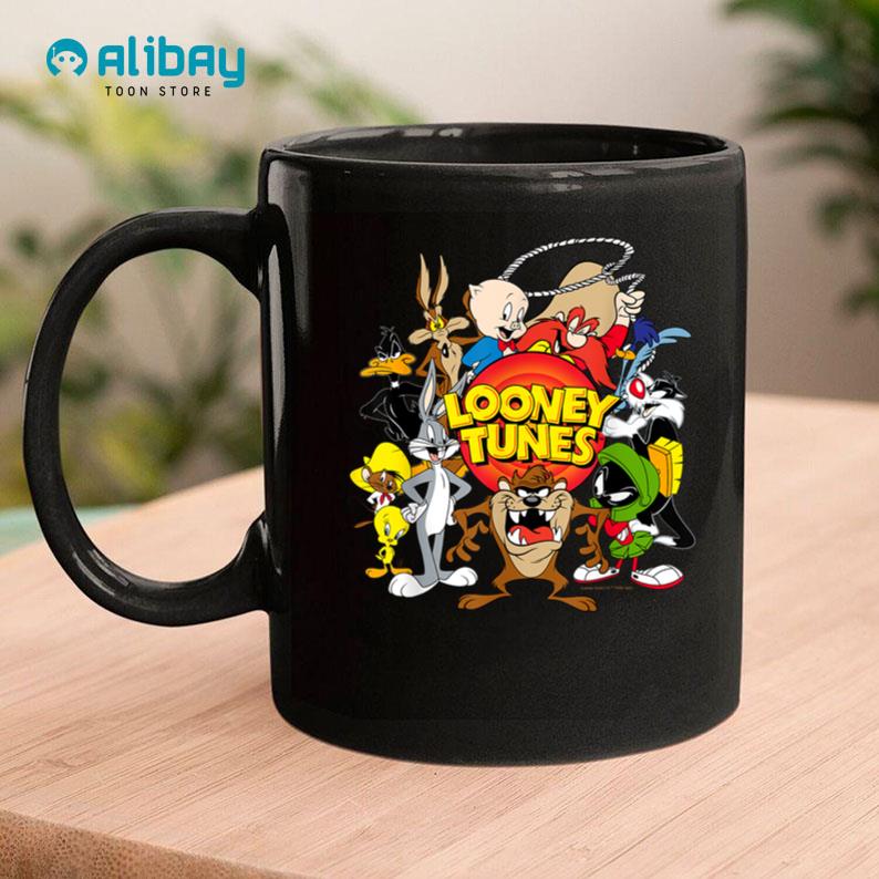 Looney Toons Character Group Coffee Mug