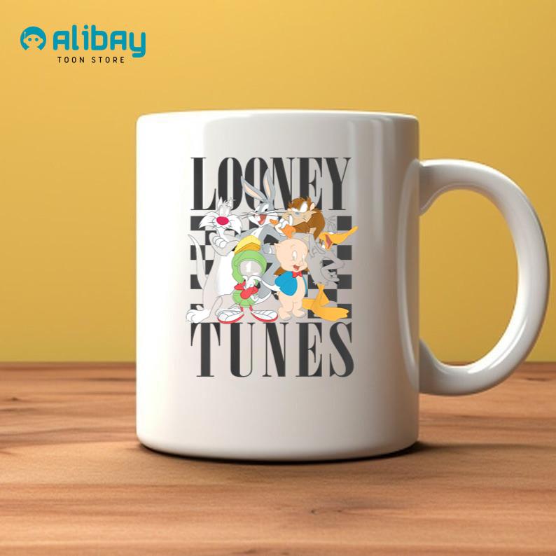 Looney Tunes 90's Style Group Shot Coffee Mug