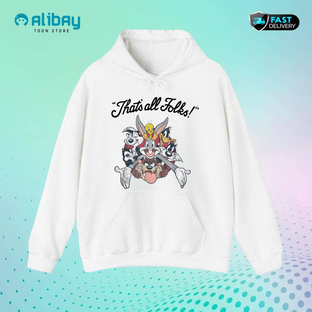 Looney Tunes All Stars That's All Folks Hoodie