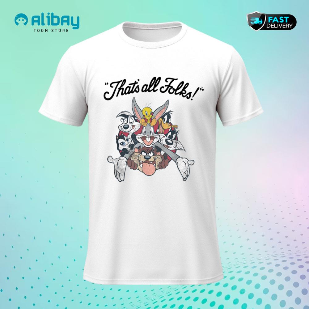 Looney Tunes All Stars That's All Folks T-Shirt