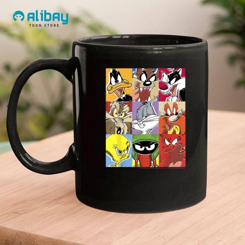 Looney Tunes Character Box Up Coffee Mug