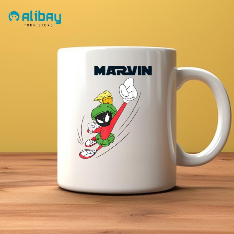 Looney Tunes Marvin Flying Martian Coffee Mug