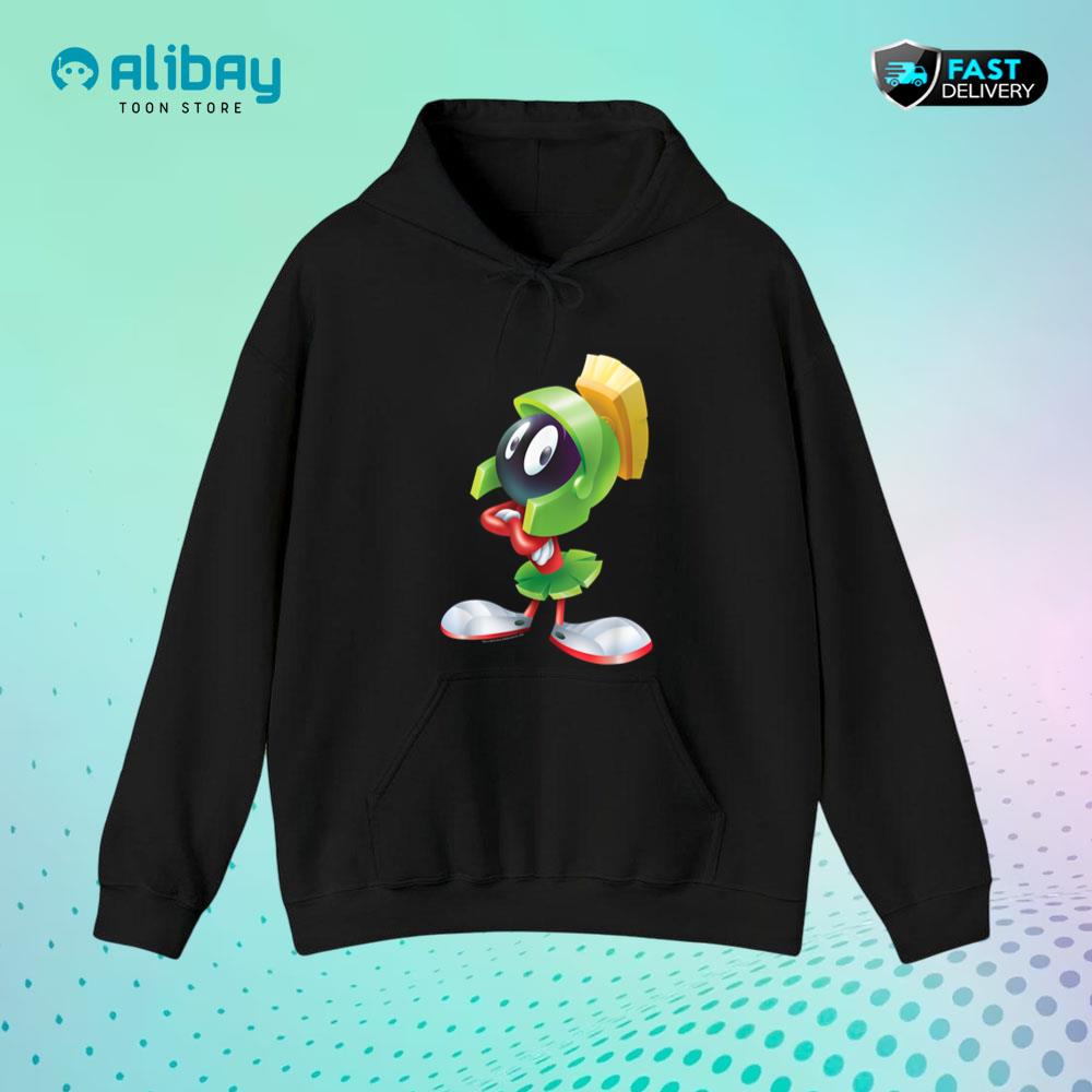 Looney Tunes Marvin the Martian Airbrushed Pullover Hoodie