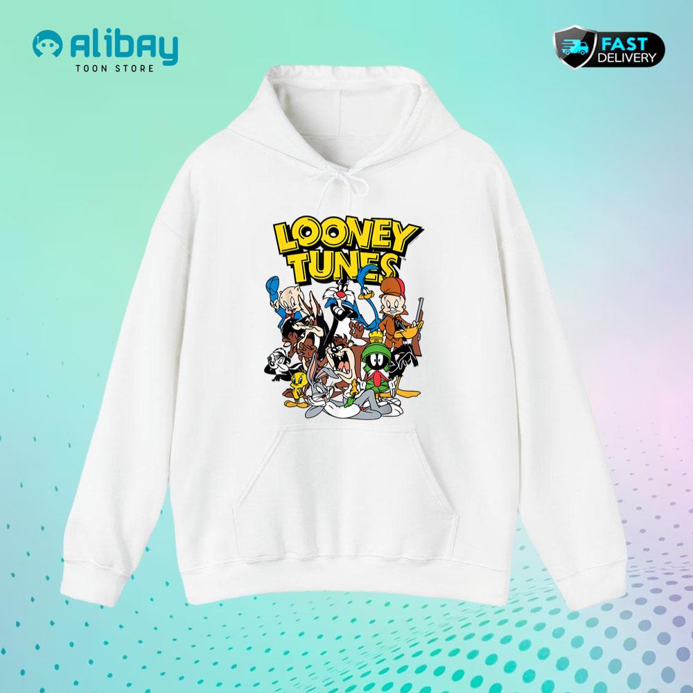 Looney Tunes Movie Characters Hoodie