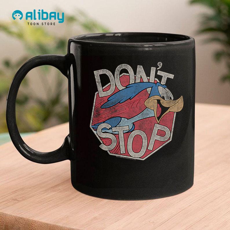 Looney Tunes Roadrunner Don't Stop Coffee Mug