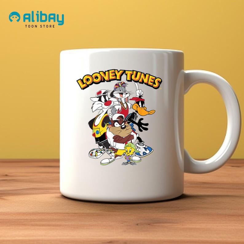 Looney Tunes Sylvester, Taz, Daffy, Bugs Coffee Mug