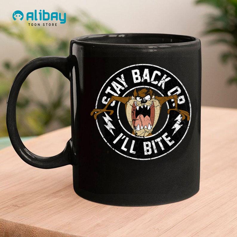 Looney Tunes Taz Stay Back Or I'll Bite Coffee Mug