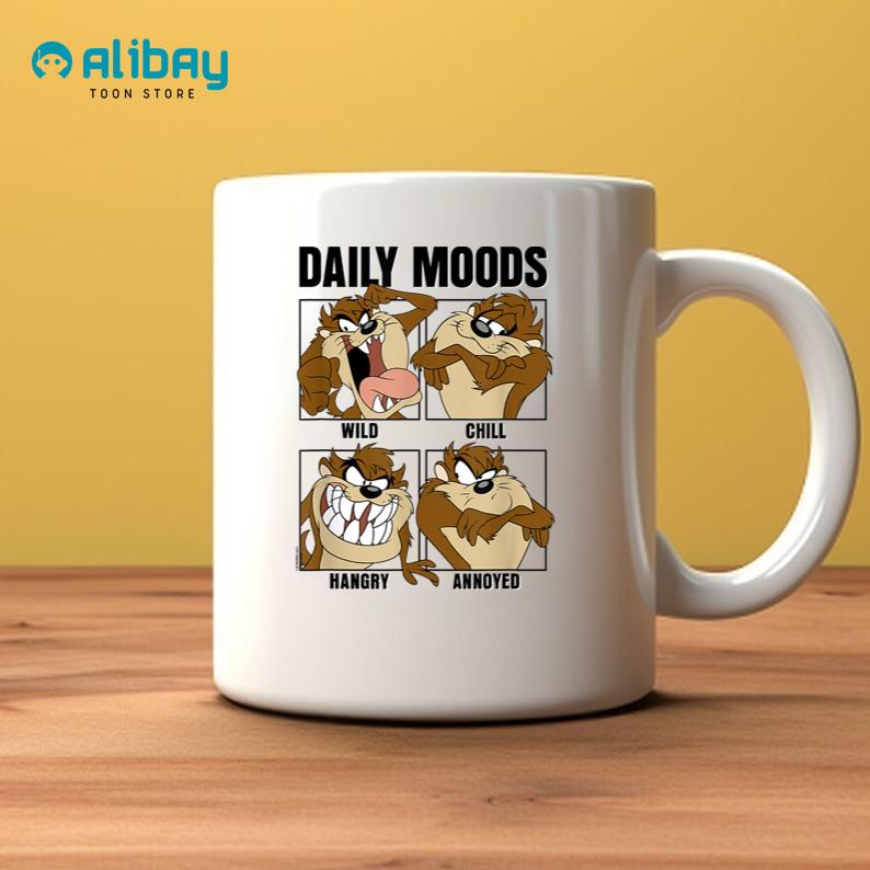 Looney Tunes Tazmanian Devil Daily Moods Panels Coffee Mug