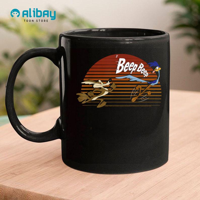 Looney Tunes Wile E. Coyote & Road Runner Sunset Coffee Mug