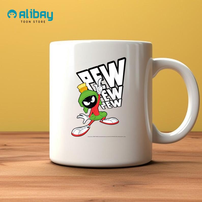 Marvin The Martian Pew Pew Pew Coffee Mug