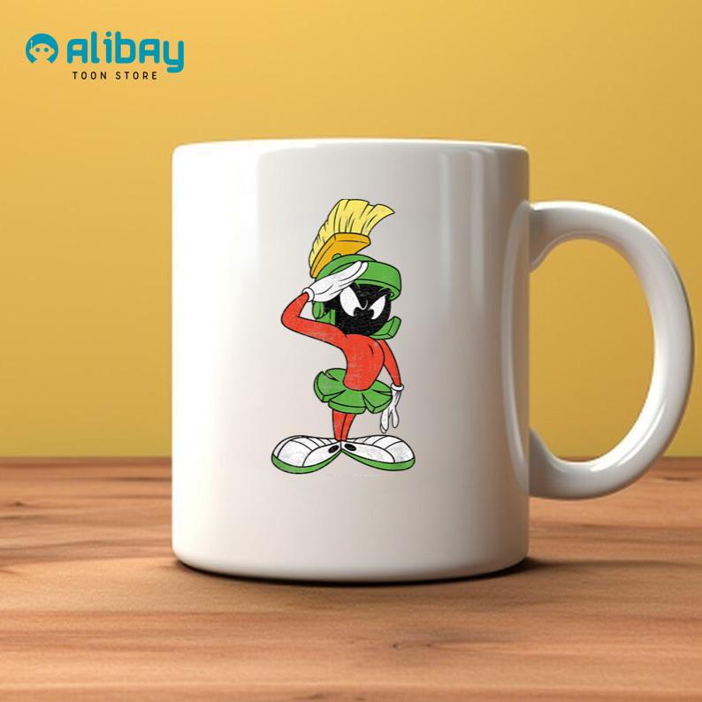 Marvin The Martian Salute Portrait Coffee Mug