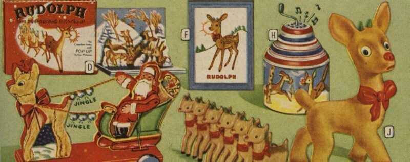 where did rudolph the red nosed reindeer come from