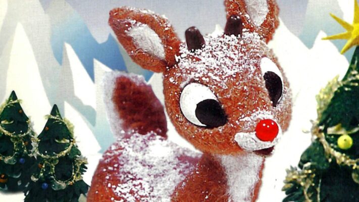 why does rudolph have a red nose