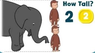 how tall is curious george