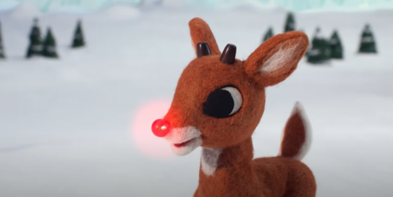 why does rudolph have a red nose