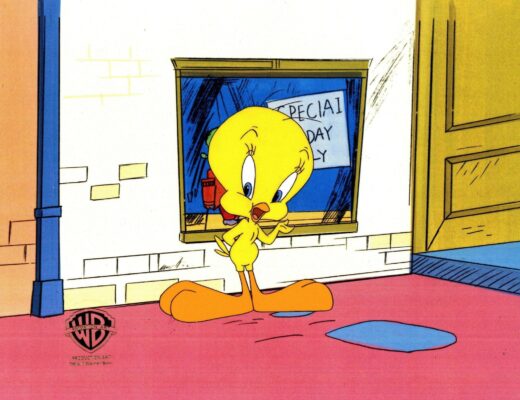 why is tweety bird a cone icon